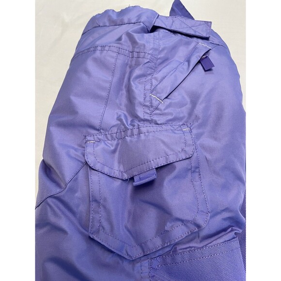 Champion Purple Ski Snowboard Insulated Pants Girls Size XS 4-5 Pockets Preowned - Picture 5 of 12